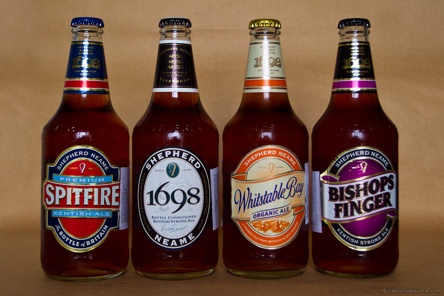 Shepherd Neame Kentish Ales olfrygt